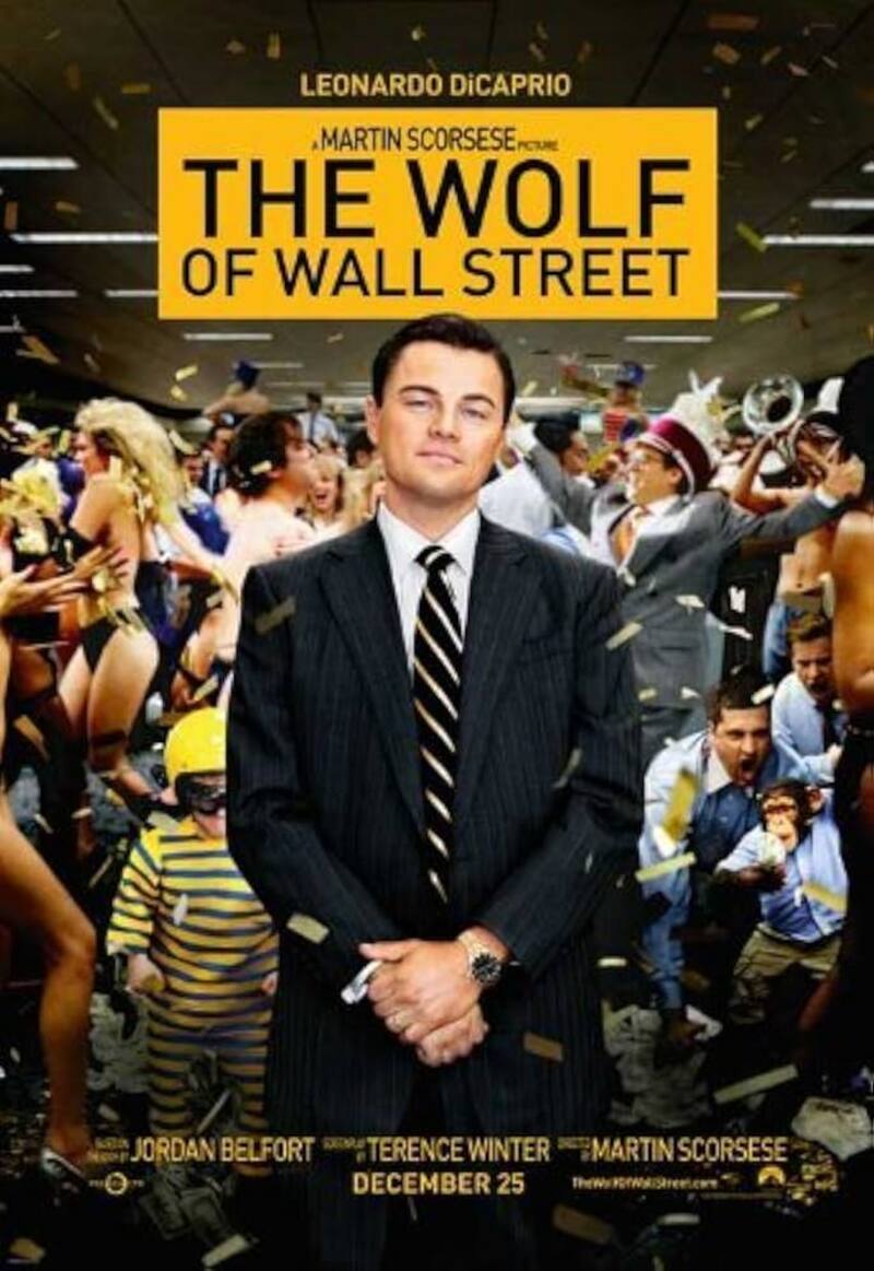 "El Lobo de Wall Street" es protagonizada por Leonardo DiCaprio.
