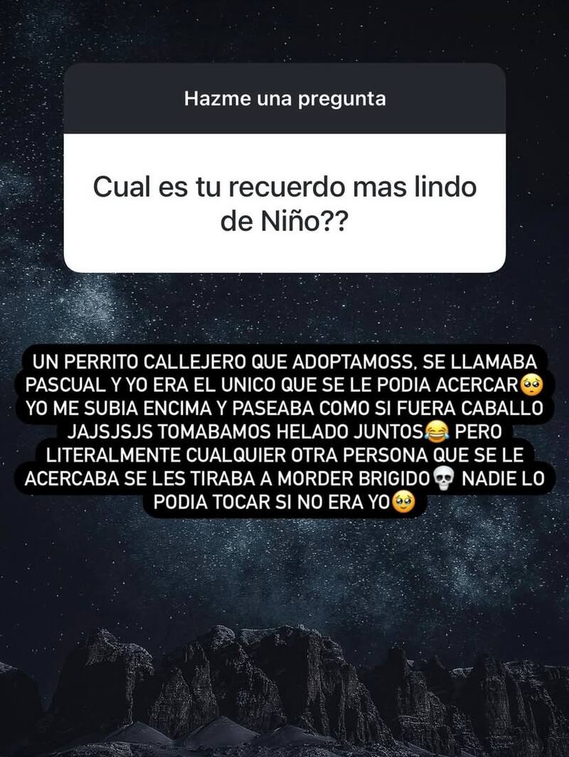 El influencer reveló su momento más feliz.