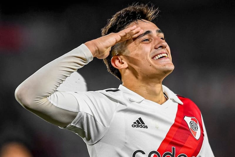 La formación de River Plate para enfrentar a Universidad de Chile. Foto: River Plate.