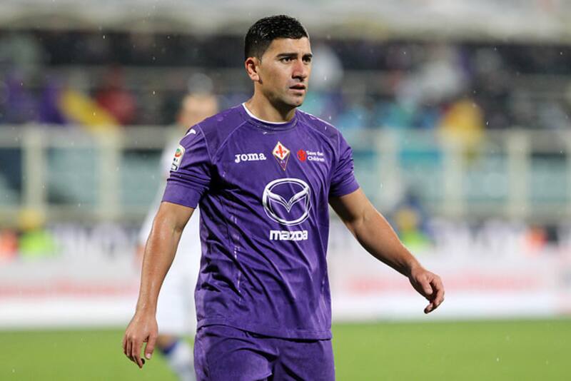 David Pizarro en la Fiorentina.