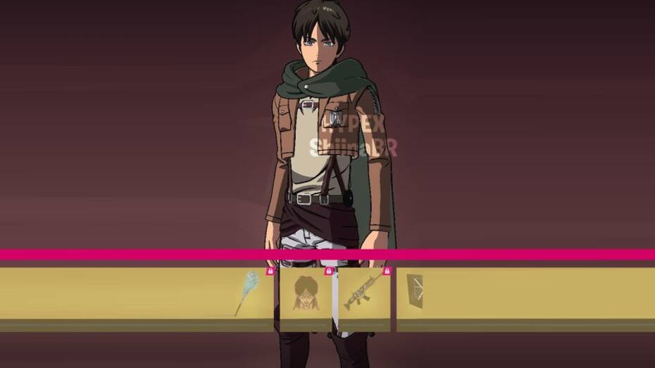 Así lucirá la skin de Eren en la nueva temporada de "Fortnite". Créditos: HYPEX