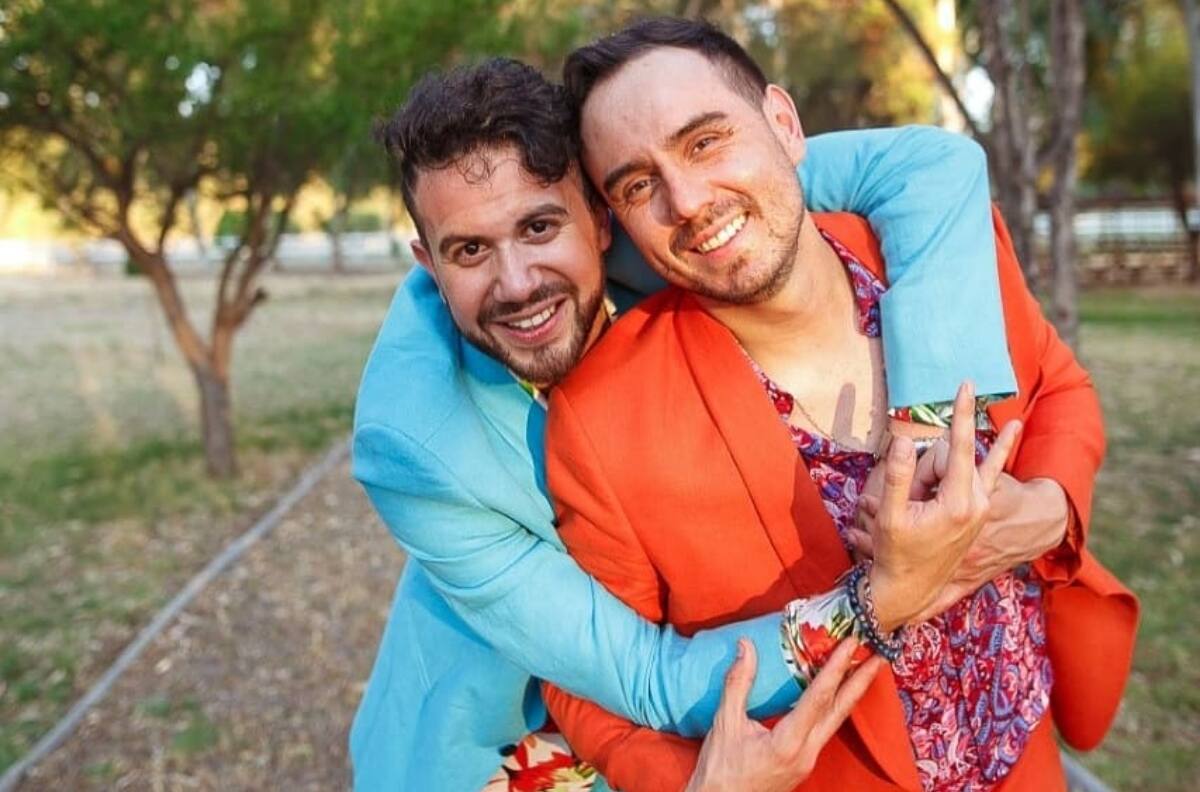 Es la tercera vez que se van a casar: Así fue la nueva petición de matrimonio de César Campos a Diego Barrios