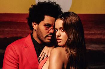 The Weeknd y Rosalía se unieron en el remix de “Blinding Lights”