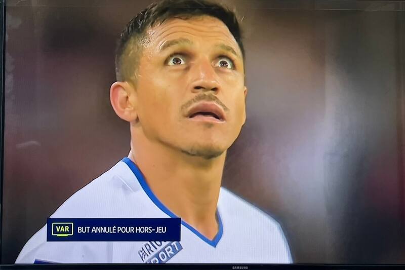 Alexis Sánchez anotaba el 2-1 del Olympique de Marsella ante Lille.