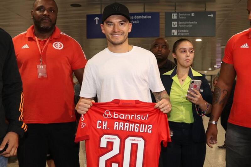 El "Príncipe" Aránguiz vivirá su segunda etapa en Internacional de Porto Alegre.
Créditos: @SCInternacional