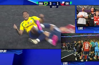 VIDEO | Aquí también se pegan: la escandalosa patada contra Chile que no fue tarjeta roja en la Kings League