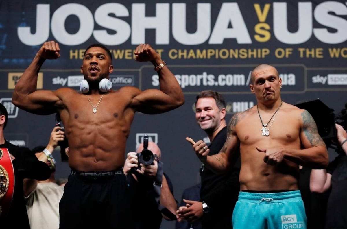 Oleksandr Usyk vs Anthony Joshua: Hora y dónde ver hoy EN VIVO y online la pelea por el título peso pesado