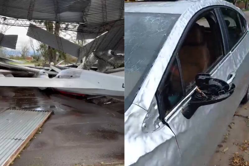 Son muchas las personas que se vieron afectadas por los daños que generó este frente climático.