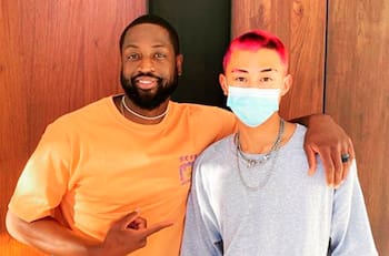 Dwyane Wade sorprendió con un 'encendido' look realizado por joven de 17 años