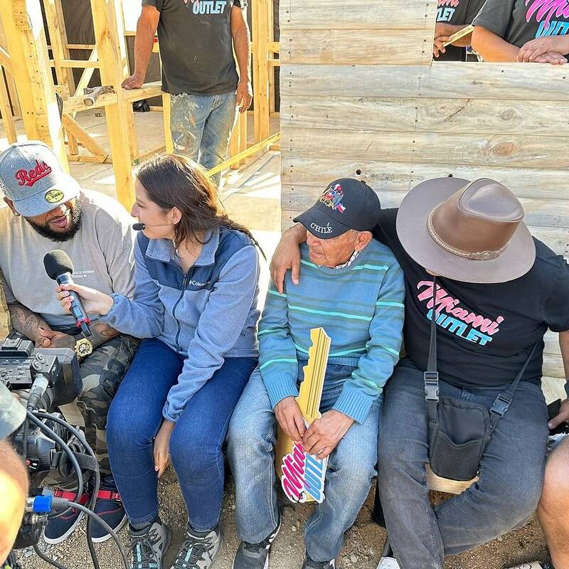 en el programa "Te paseo" de Mega