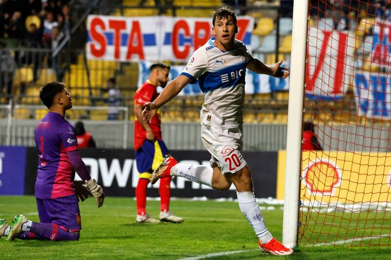 fue la gran figura del partido en Viña del Mar. Foto: Agencia Aton.