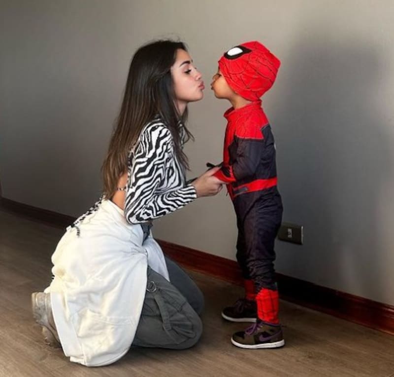 Javiera Vidal se embarazó de Valentino a los 20 años. Créditos: Instagram