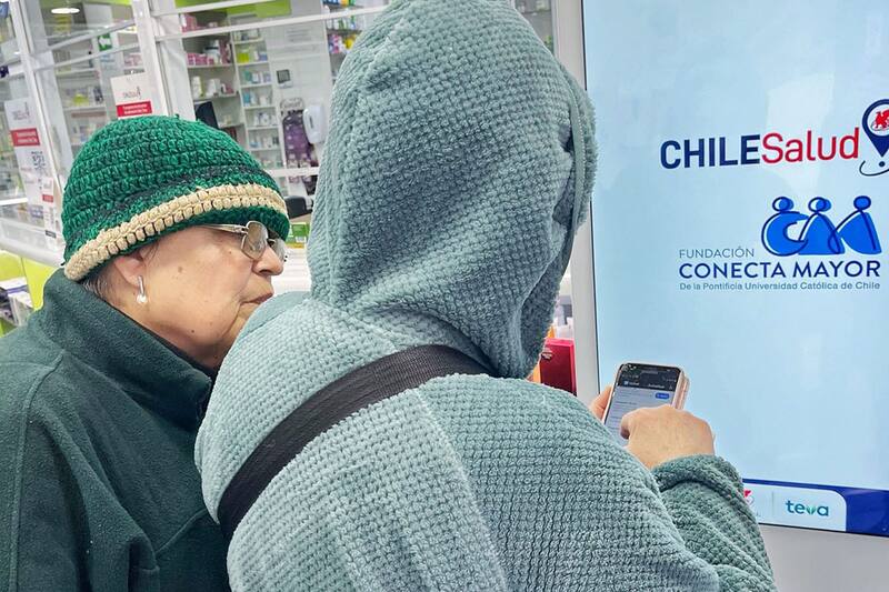 Sigue estos pasos. Créditos: Fundación Conecta Mayor.