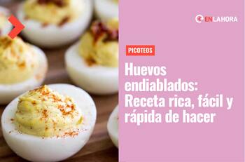Huevos endiablados: Una receta rica, fácil y muy rápida de hacer
