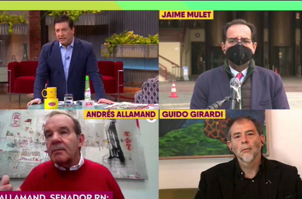 Julio César Rodríguez incomodó a Andrés Allamand con pregunta sobre las AFP