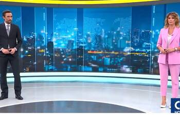 Daniel Matamala y Macarena Pizarro informaron en vivo la salida de Karim Butte de Chilevisión