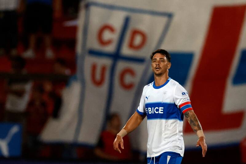, delantero de la Universidad Católica. Foto: Agencia Aton.