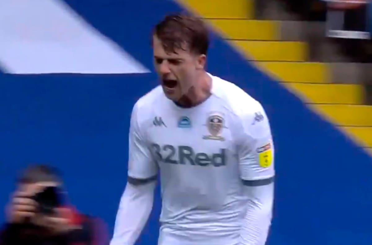 Una exhibición: Patrick Bamford puso el quinto gol para el Leeds