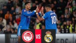 Póker de Kylian Mbappé: el francés encaminó al Real Madrid en la sufrida victoria ante Olympiacos