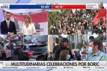 "Todos contacto estrecho al tiro": Macarena Pizarro se refirió sobre familia que estaba tomando champaña tras triunfo de Boric