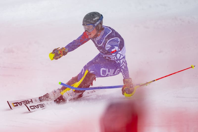 Las condiciones en Milano-Cortina estuvieron difíciles esta jornada. Foto: Team Chile