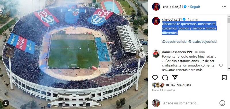 La polémica publicación de Marcelo Díaz.