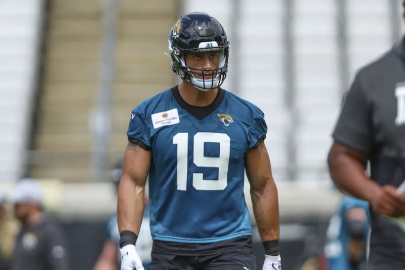 Sammis Reyes, en los Jacksonville Jaguars.