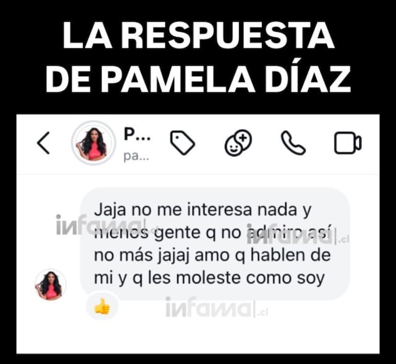 Pamela Díaz se lanzó contra Titi Ahubert.