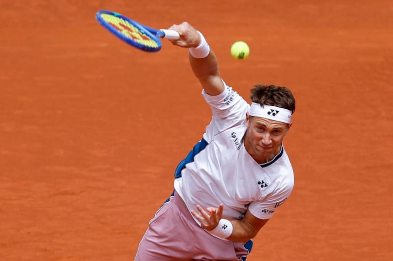 en el Masters 1000 de Madrid. Foto: EFE.