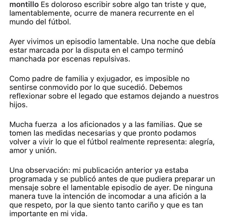 Walter Montillo en Instagram.