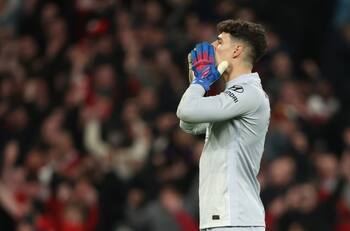 VIDEO | Jugó un minuto y elevó su tiro: así fue el penal que falló Kepa en la final que perdió Chelsea ante Liverpool