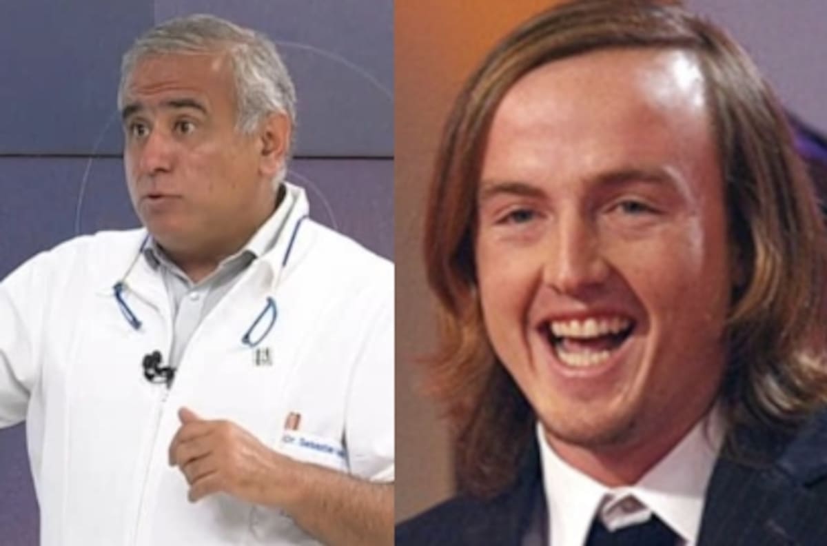 "Me estoy agarrando tres primitas": La hilarante imitación de Felipe Parra al Doctor Ugarte y el "Chispa"