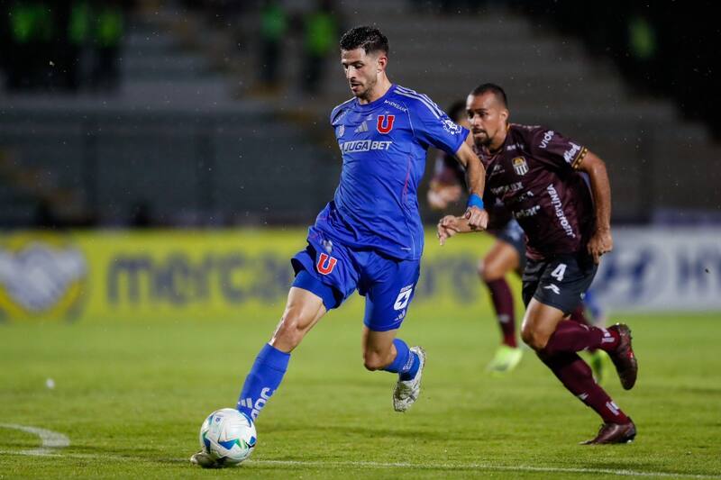 Los azules empataron 1-1 ante Carabobo. Foto: @udechile.