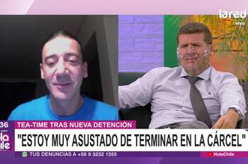 "Se me va de las manos este tonto": La fuerte pelea que tuvo Tea Time con Claudio Rojas en "Hola Chile"