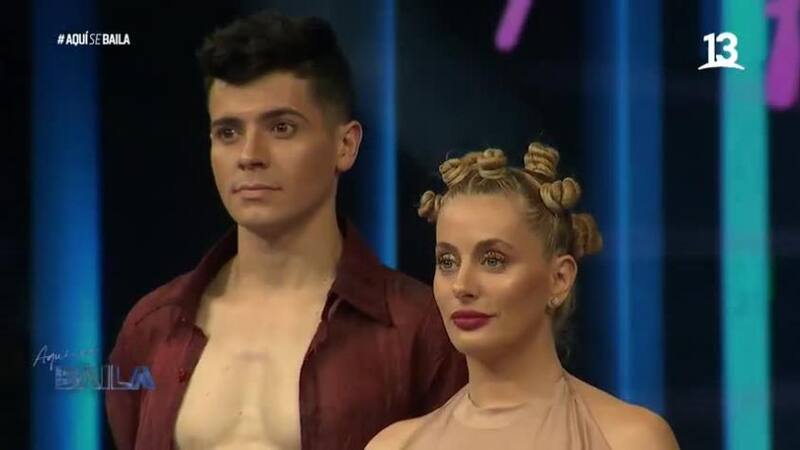 Su última gran aparición en televisión fue en Aquí se Baila, el programa de 2022. Créditos: Canal 13.