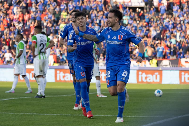 El "goleador" Matías Zaldivia. Foto: Felipe Escobedo/En Cancha.