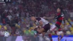 VIDEO | A la altura de la cintura: la feroz patada de Erick Pulgar al Tucu Sepúlveda en la Recopa Sudamericana