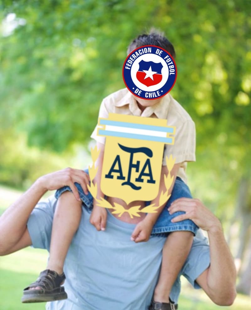 Los memes tras la derrota de Chile ante Argentina