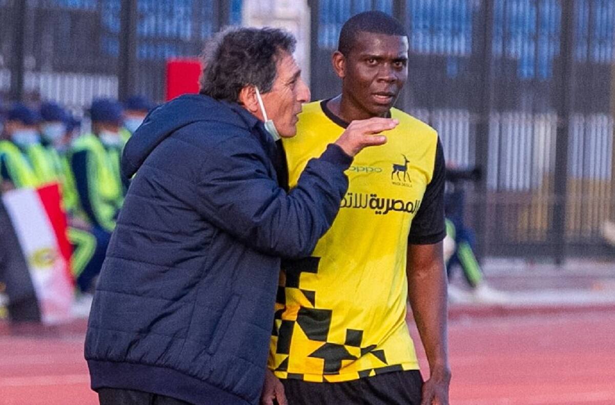 ¡Por fin! Mario Salas celebró su primera victoria en la liga de Egipto
