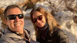 "Hoy era el día": Cristián Campos y María José Prieto disfrutaron de entretenida caminata en el cerro