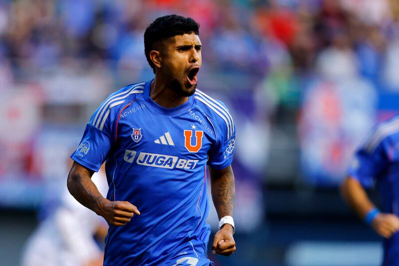 El lateral marcó su primer gol en la U. Foto: Aton.