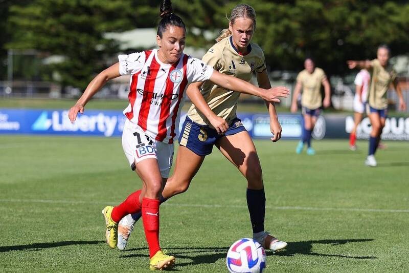 María José Rojas marcó un gol en su regreso a la Liga Australiana.