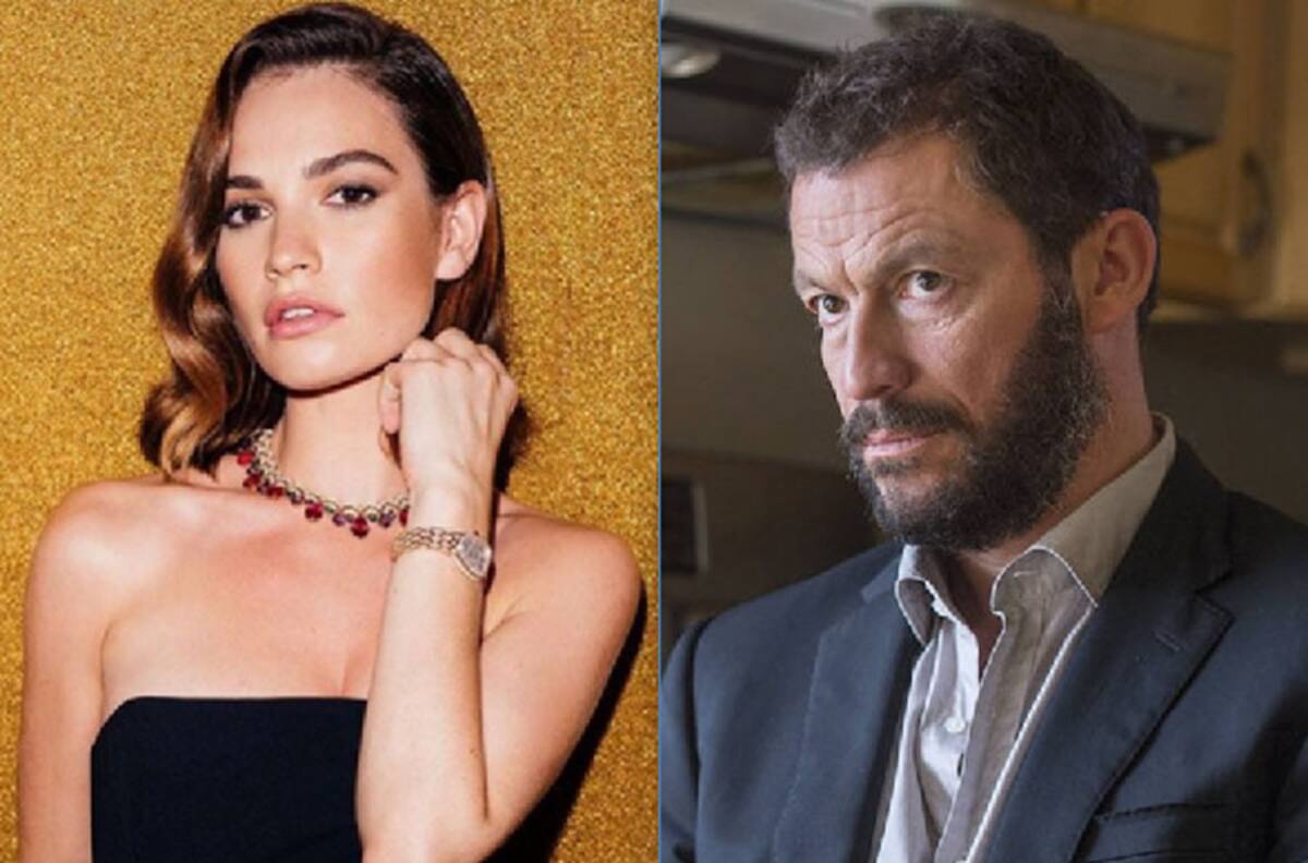 Lily James y Dominic West protagonizan el último escándalo de Hollywood