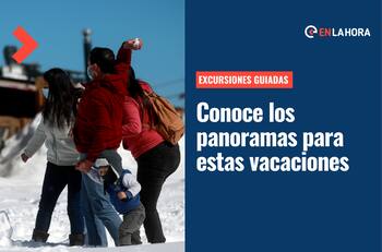 Excursiones guiadas: Conoce las distintas opciones que se ofrecen para estas vacaciones de invierno y sus valores
