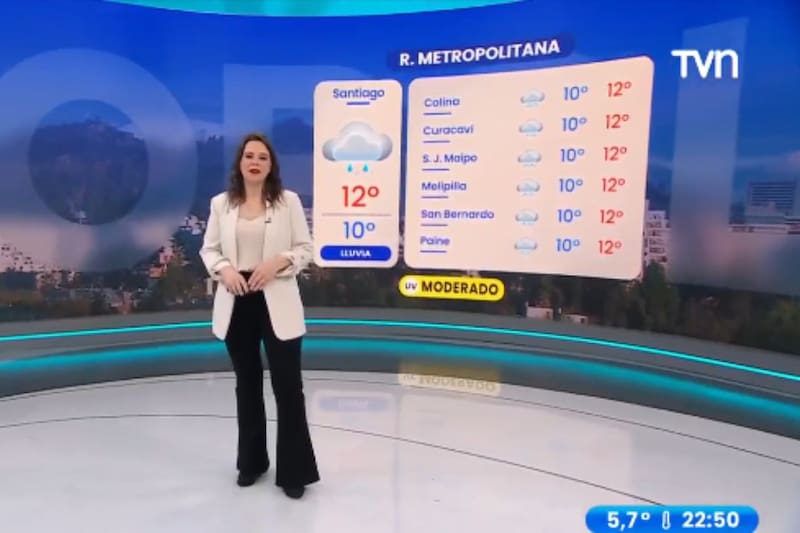 Yael Szewkis advierte que lluvias podrían intensificarse durante la madrugada de este jueves en la RM.