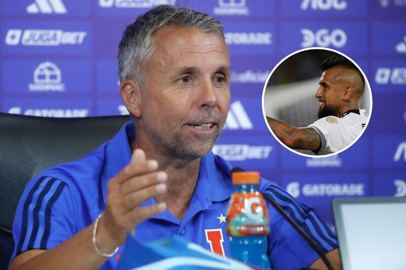 Gustavo Álvarez señaló que en la U no le tienen miedo a Arturo Vidal.
