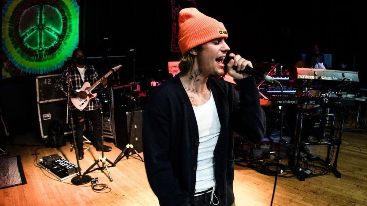 Justin Bieber marcó récord histórico en TikTok tras su concierto online