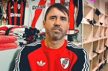 VIDEO | “A trabajar”: Chacho Coudet fue presentado como nuevo DT de River Plate