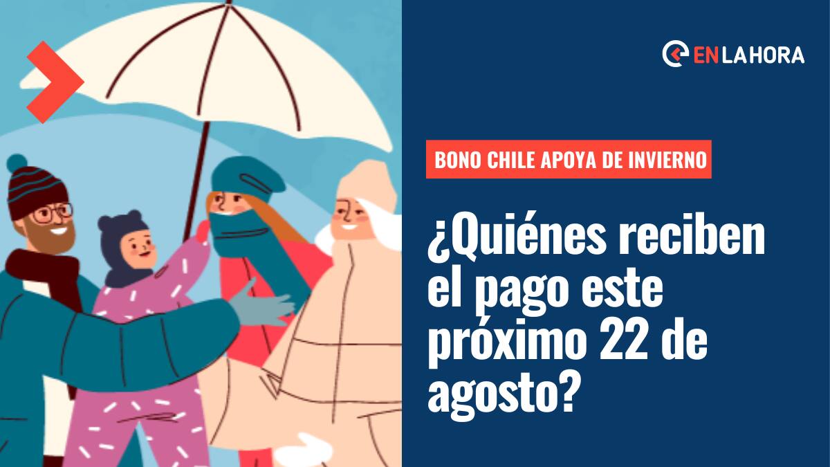 Bono Chile Apoya de Invierno: Consulta con tu RUT si recibirás el pago el próximo 22 de agosto