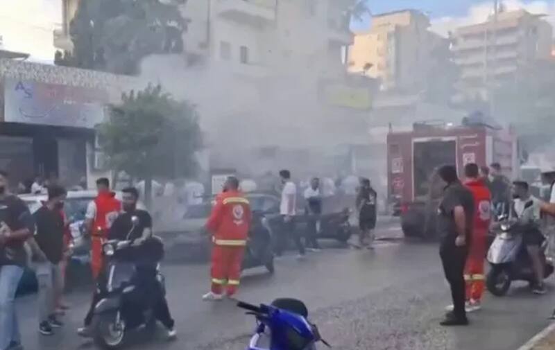 se registraron este miércoles en el Líbano, tras ataque a dispositivios.